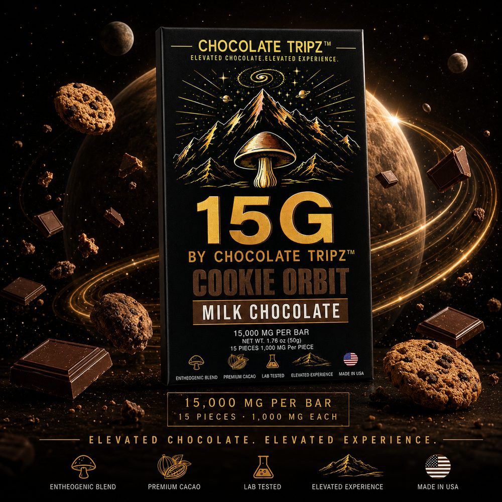 Cookie Orbit Chocolate Tripz bar — photograph 1