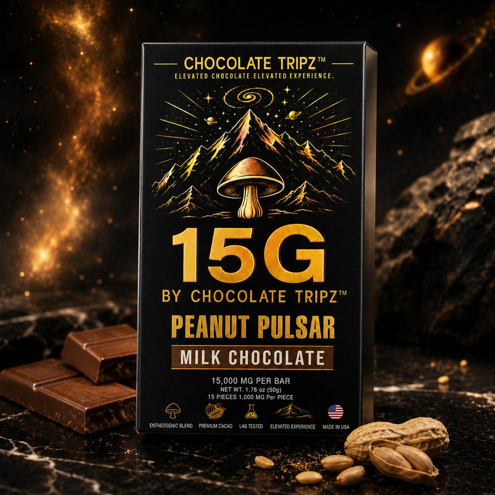 Peanut Pulsar Chocolate Tripz bar — photograph 2