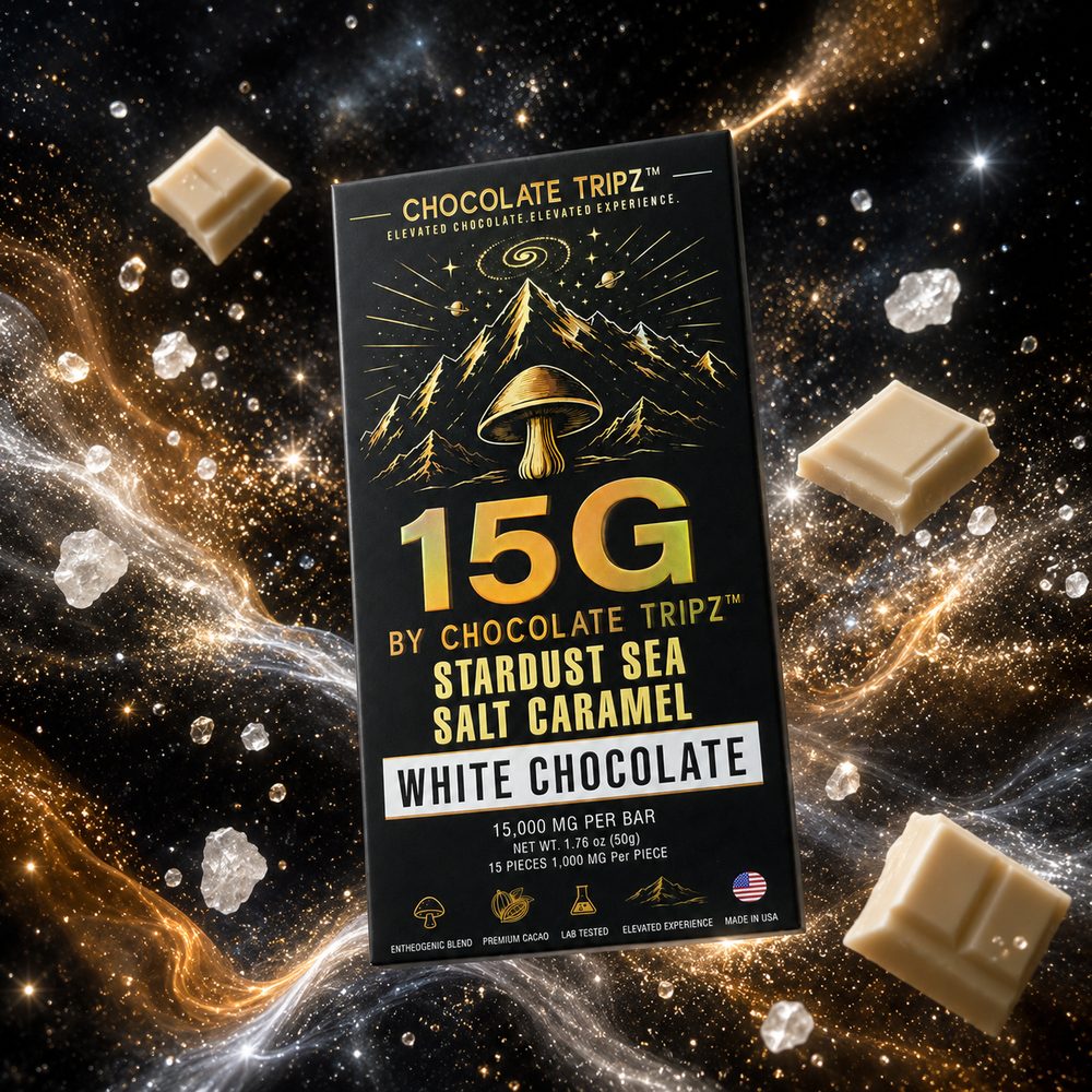Stardust Sea Salt Caramel Chocolate Tripz bar — photograph 2