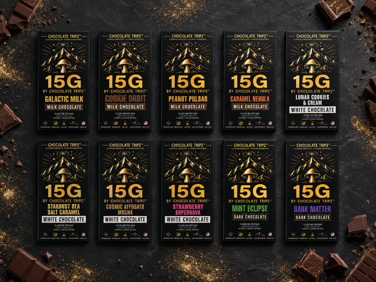 Build-Your-Own 5-Pack — Chocolate Tripz preorder