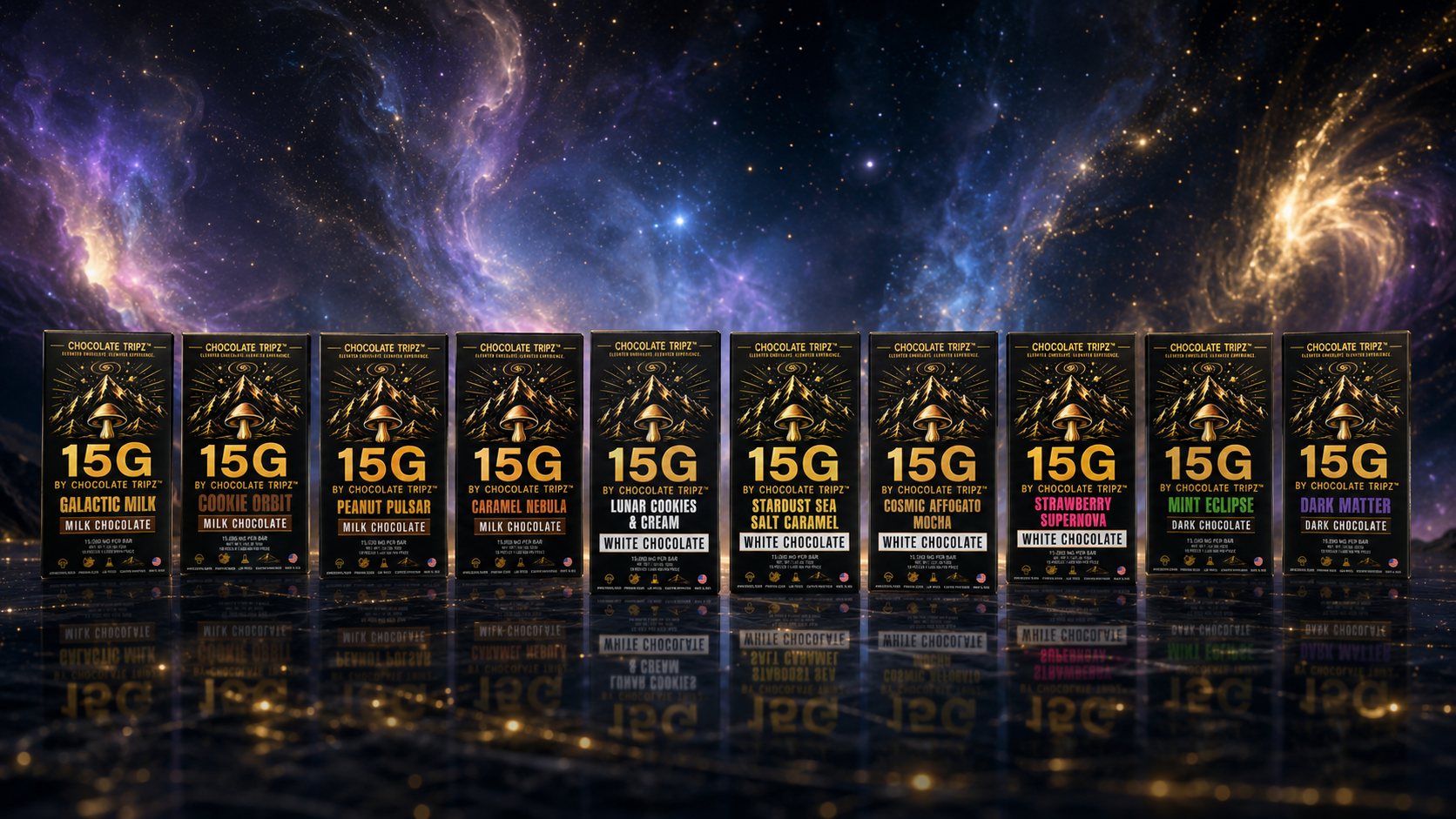 The Chocolate Tripz collection